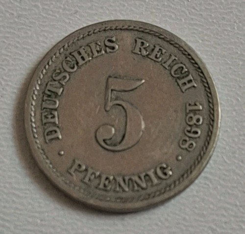 Deutsches reich pfennig 1898 - reich,