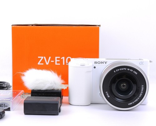 Neuwertig sony e10 weiß - [neuwertig], zv-e10