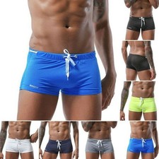 Herren Surfhose Strand Badehose Stretch Boxershorts Badebekleidung Badehose DE