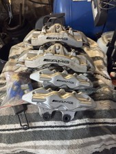 Mercedes S/E/SL/CL 55 AMG Kompressor Bremssattel Komplett 8 Kolben Vorne&Hinten