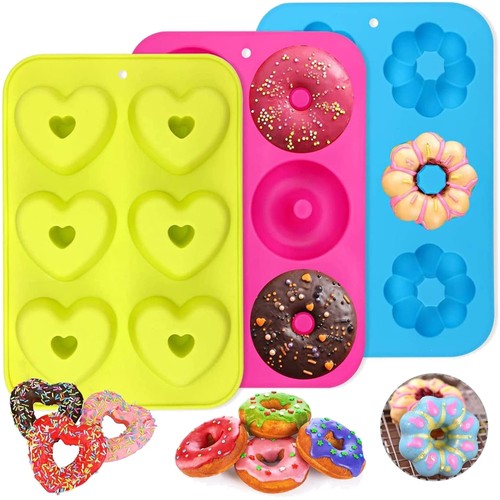 Silikon donutformen set blumen - donutformen,