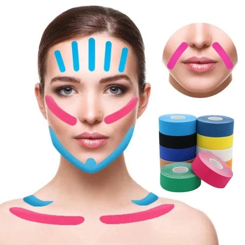 Kinesiology tape for - kinesiology, face