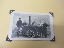 um 1935 Photo AK -  deut. Männer am Feldkochherd ( Feldküche Gulaschkanone )