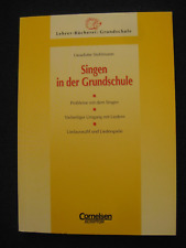 Singen in der Grundschule, Lieselotte Stohlmann, Cornelsen, Ideen, Vorschläge