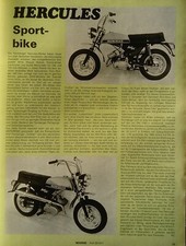 Hercules Sport Bike Info aus 1971.........25sb