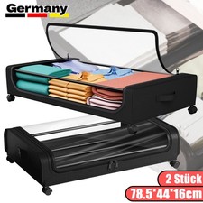 2stk Unterbett Aufbewahrung Unterbett Unterbettbox Kommode Unterbettkommode DE