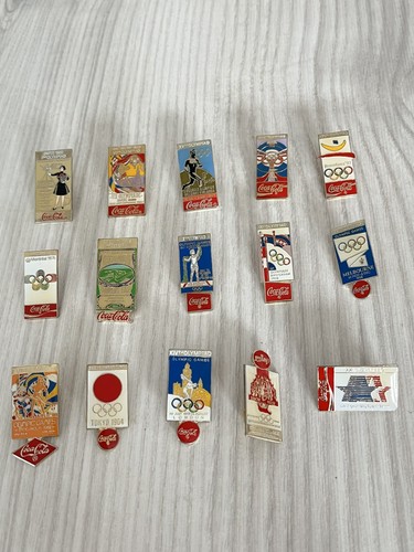 Coca cola pin sammlung olympia - pin,