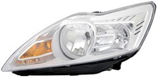 Scheinwerfer links für Ford Focus MK2 Facelift 2008- Halogen H1 H7 Chrom + LWR