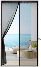 Fliegengitter Magnet Tür 140x240cm, Fliegengitter Magnet Balkontür Ohne...