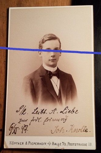 Johannes knolle 1899 wohl - johannes,