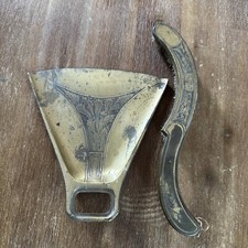 altes Antike Tischkehrset Von WMF Kehrgarnitur Schaufel und Besen Naturborsten