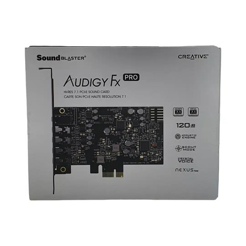 Audigy pro creative sound - audigy, fx