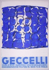 GECCELLI, Johannes - Ausstellungsplakat Galerie NIEPEL Düsseldorf 1963
