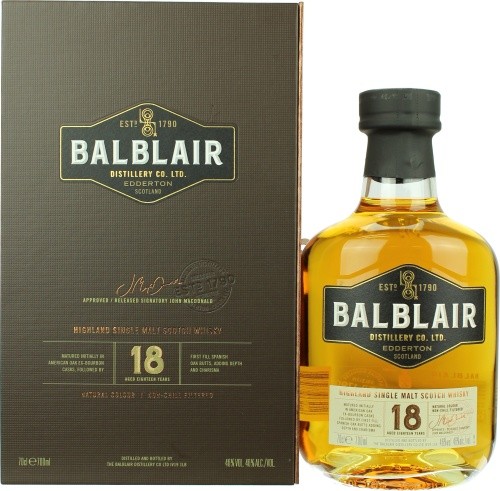 Balblair jahre 0 7l - 18, 46.0%