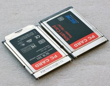 CHIPCARDREADER CHIPKARTENLESER PCMCIA SCM SCR 201 FÜR LAPTOP HBCI+HOMEBANKING