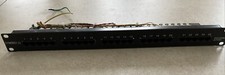 Synergy 21 " Patchpanel Netzwerk Patchfeld 25 Ports Schwarz