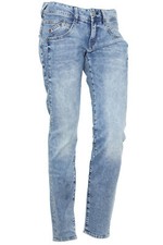 Herrlicher Gila Slim Stretchjeans Hose Denim Damen Röhrenjeans Blau