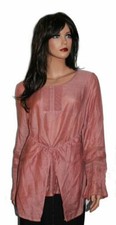 Y) BLUSE LONGBLUSE ROSA ROSE