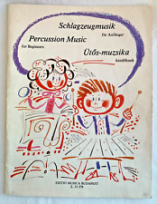 Schlagzeugmusik für Anfänger - Editio Musica Budapest - Percussion Music
