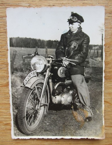 Altes foto motorrad oldtimer - oldtimer, /