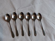 WMF Cromargan Bamberg 6 Kaffeelöffel Teelöffel 13,2 cm Top Zustand