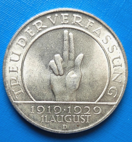 Weimarer republik reichsmark - republik, 3