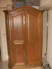  Eiche Massiv Dielenschrank oder Kleiderschrank