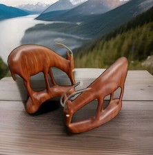 Vintage aus Holz geschnitzte