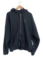 LFDY Herren Sweatjacke Schwarz Gr. 46/S Hoodie Streetwear Reißverschluss