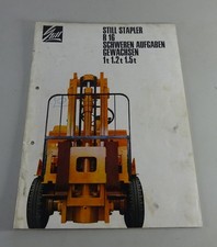 Prospekt / Broschüre Still -