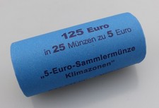 25 x 5 Euro Sammlermünze 2020 - Klimazonen - Subpolare Zone - Karlsruhe  1 Rolle