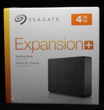 Seagate Expansion+ SRD0NF2 4TB Desktop-Festplatte - Schwarz (STEG4000401)