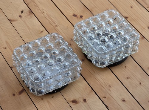 Bubble glas wandlampe retro - glas,