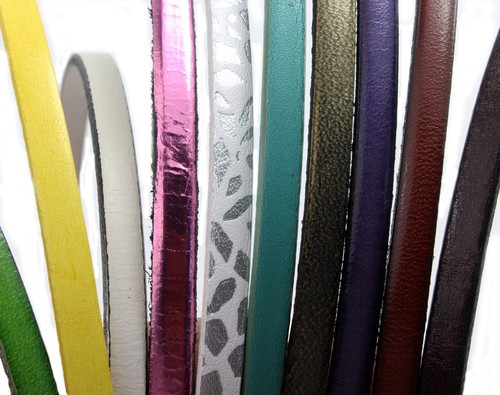 Lederband 5 x 2 - 5,