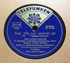 KARL SCHMITT WALTER Sag' mir