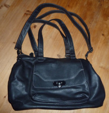 s.Oliver, Handtasche, Schulter-Tasche, Shopper Tasche, Schwarz, wie Neu