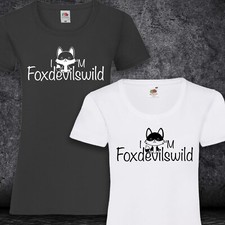 Shirt foxdevilswild fun - t-shirt,