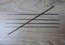 5 Strumpfstricknadeln, Nadelspiel, 2,0 mm, 21 cm lang