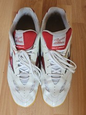 Tischtennis Schuhe Mizuno Wave Drive 7 weiß-rot Größe 46