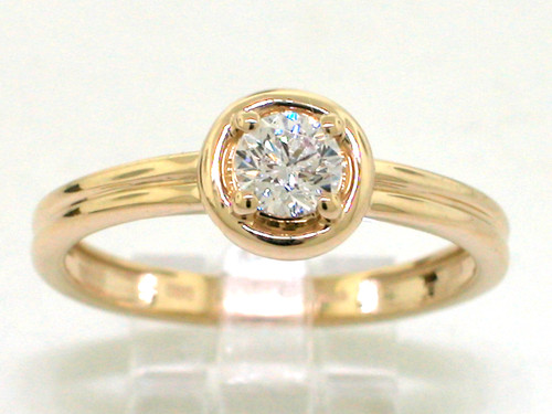 Brillant ring 585 gelbgold - brillant,