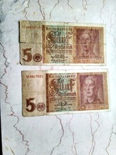 Reichsbanknoten 2x5 Mark von 1942