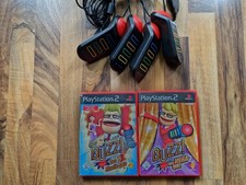 Buzz Playstation 2 mit 2 Spielen