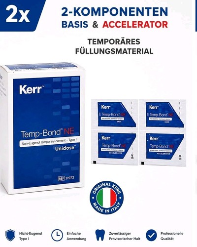 Kerr temp bond zahnzement - kerr,