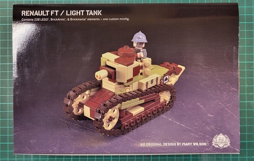 Brickamania renault wwi - renault, ft