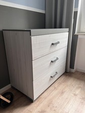 Wickelkommode gebraucht wie neu, Marke: LanaPortobello,  Farbe: Weiß/Grau