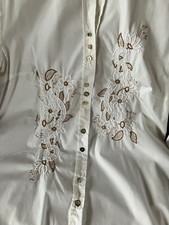 „Bottega“ Damen Longbluse