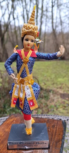 Trachtenpuppe khon tänzer aus - tänzer,