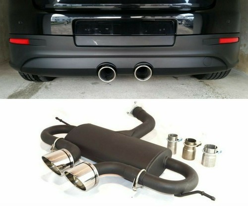 Sportauspuff heckdiffusor - +,