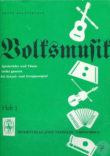 Volksmusik notenhefte - volksmusik,