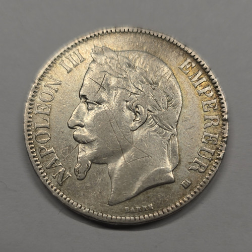 Frankreich francs silber - 5,